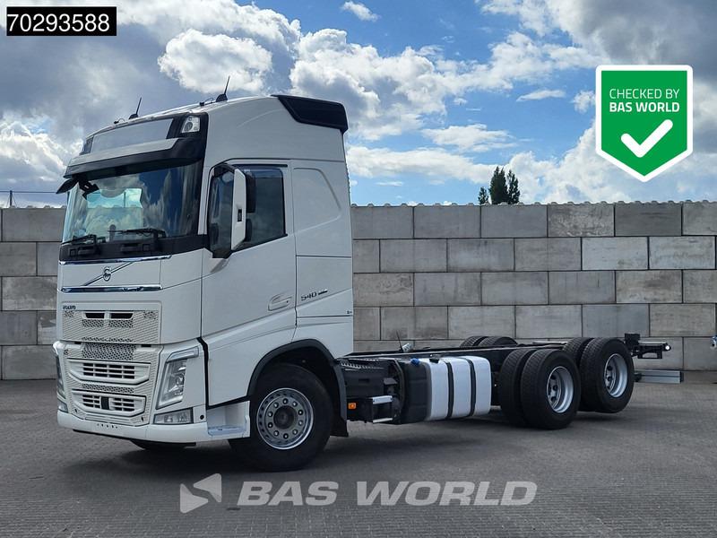 Volvo FH 540 FH 6X2 Retarder Lift-Axle Automatic Euro 6 - Camión chasis: foto 1 Volvo FH 540 FH 6X2 Retarder Lift-Axle Automatic Euro 6 - Camión chasis: foto 1