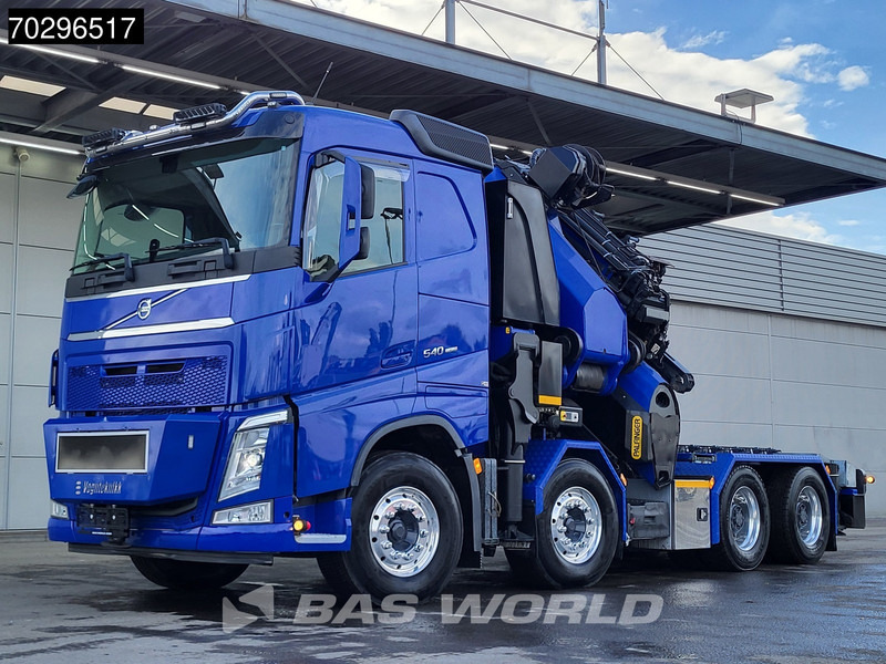 Volvo FH 540 FH 8X4 Palfinger PK165.002 TEC G Fly-Jib Winch Big-Axle VEB+ Euro 6 - Camión caja abierta, Camión grúa: foto 5 Volvo FH 540 FH 8X4 Palfinger PK165.002 TEC G Fly-Jib Winch Big-Axle VEB+ Euro 6 - Camión caja abierta, Camión grúa: foto 5