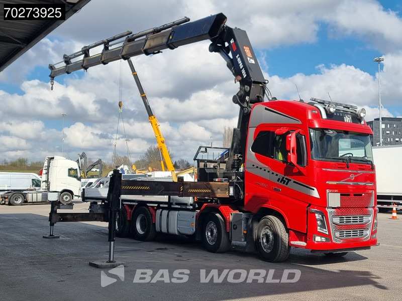 Volvo FH16 650 8X4 Hiab X-HIPRO 1058EP-6 Kran Crane ADR Lift+Lenkachse Euro 6 - Camión caja abierta, Camión grúa: foto 2 Volvo FH16 650 8X4 Hiab X-HIPRO 1058EP-6 Kran Crane ADR Lift+Lenkachse Euro 6 - Camión caja abierta, Camión grúa: foto 2