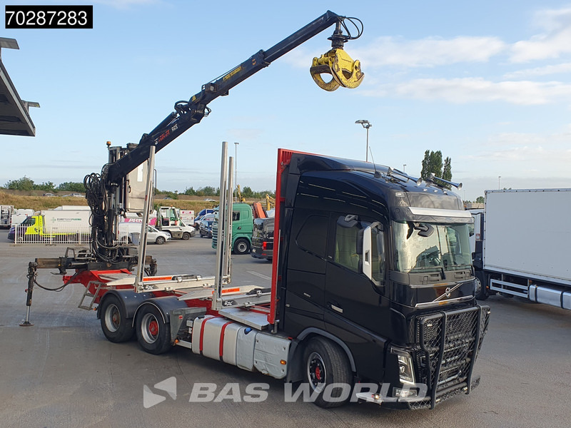 Volvo FH16 750 FH16 6X4 HIAB E96S 79 wood crane Retarder Dynamic-Steering Big-Axle Euro 6 - Camión forestal, Camión grúa: foto 3 Volvo FH16 750 FH16 6X4 HIAB E96S 79 wood crane Retarder Dynamic-Steering Big-Axle Euro 6 - Camión forestal, Camión grúa: foto 3