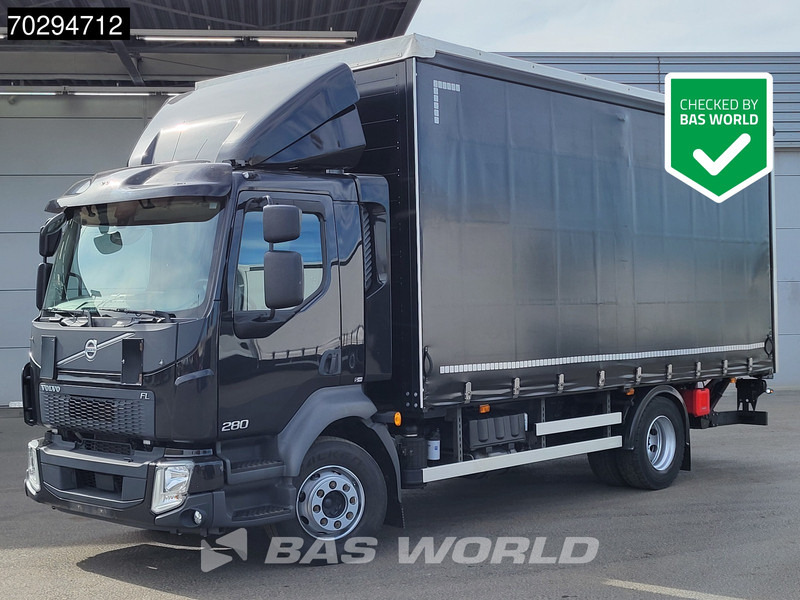 Volvo FL 280 4X2 16tonner 2000kg ladebordwand Automatic Euro 6 - Camión lona: foto 1 Volvo FL 280 4X2 16tonner 2000kg ladebordwand Automatic Euro 6 - Camión lona: foto 1