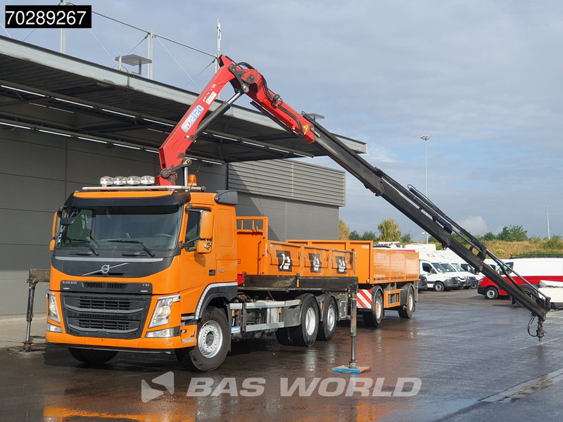 Volvo FM 420 6X2 Combi HMF 2120 K 4 Crane Kran Lift+lenkasche Euro 6 - Camión volquete, Camión grúa: foto 5 Volvo FM 420 6X2 Combi HMF 2120 K 4 Crane Kran Lift+lenkasche Euro 6 - Camión volquete, Camión grúa: foto 5