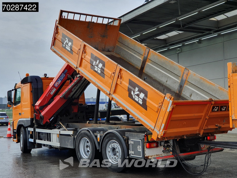 Volvo FM 420 6X2 HMF 2120 K 4 Crane Lift+lenkasche Euro 6 - Camión volquete, Camión grúa: foto 2 Volvo FM 420 6X2 HMF 2120 K 4 Crane Lift+lenkasche Euro 6 - Camión volquete, Camión grúa: foto 2