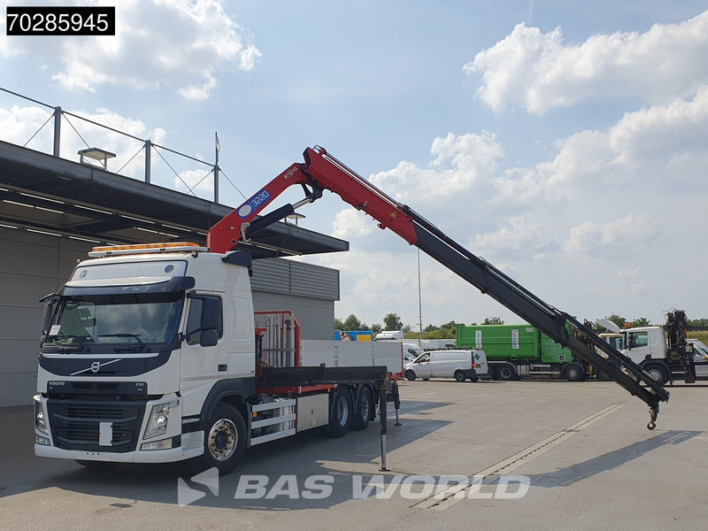 Volvo FM 500 6X2 HMF 3220-K7 Crane Kran Lift-Steering Axle Euro 6 - Camión caja abierta, Camión grúa: foto 5 Volvo FM 500 6X2 HMF 3220-K7 Crane Kran Lift-Steering Axle Euro 6 - Camión caja abierta, Camión grúa: foto 5
