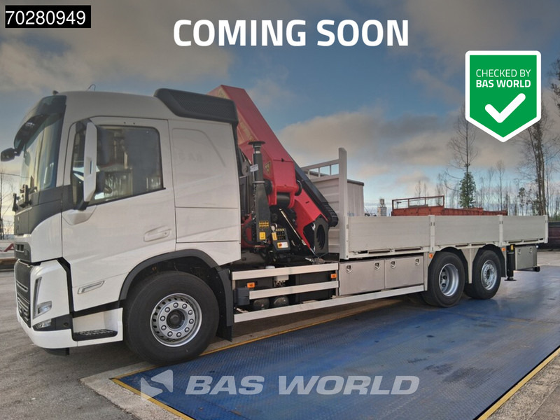 Volvo FM 500 6X2 NEW! Palfinger PK41002 EH-E Kran Crane Lift-steering Axle Euro 6 - Camión caja abierta, Camión grúa: foto 1 Volvo FM 500 6X2 NEW! Palfinger PK41002 EH-E Kran Crane Lift-steering Axle Euro 6 - Camión caja abierta, Camión grúa: foto 1