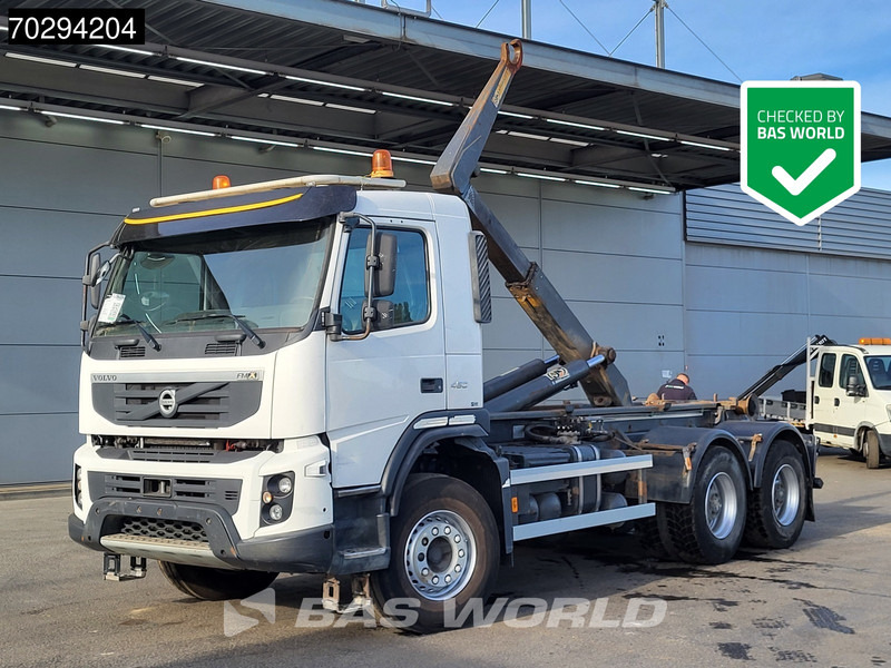 Volvo FMX 450 6X4 Full Steel AJK 20t Hooklift Big-Axle Euro 5 - Camión multibasculante: foto 1 Volvo FMX 450 6X4 Full Steel AJK 20t Hooklift Big-Axle Euro 5 - Camión multibasculante: foto 1