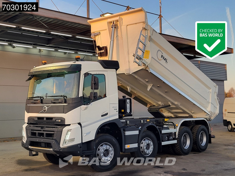 Volvo FMX 460 8X4 NEW! 18m3 KH-Kipper Steelsuspension Big-Axle Automatic Euro 6 - Camión volquete: foto 1 Volvo FMX 460 8X4 NEW! 18m3 KH-Kipper Steelsuspension Big-Axle Automatic Euro 6 - Camión volquete: foto 1