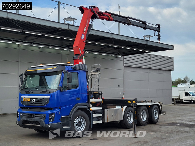 Volvo FMX 460 FMX 8X4 NL-Truck HMF 2420-K3 Kran Crane 26tons Hyva-lift VEB+ Euro 5 - Camión multibasculante, Camión grúa: foto 2 Volvo FMX 460 FMX 8X4 NL-Truck HMF 2420-K3 Kran Crane 26tons Hyva-lift VEB+ Euro 5 - Camión multibasculante, Camión grúa: foto 2