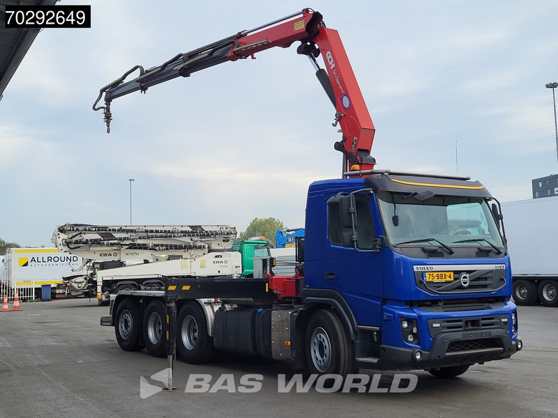 Volvo FMX 460 FMX 8X4 NL-Truck HMF 2420-K3 Kran Crane 26tons Hyva-lift VEB+ Euro 5 - Camión multibasculante, Camión grúa: foto 5 Volvo FMX 460 FMX 8X4 NL-Truck HMF 2420-K3 Kran Crane 26tons Hyva-lift VEB+ Euro 5 - Camión multibasculante, Camión grúa: foto 5