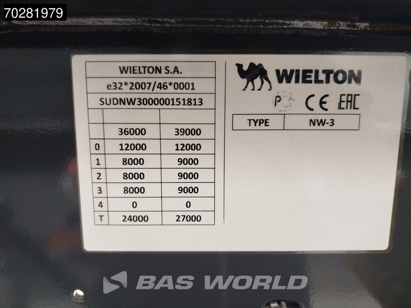 Leasing para Wielton NEW 55m3 Liftachse HARDOX Wielton NEW 55m3 Liftachse HARDOX: foto 18