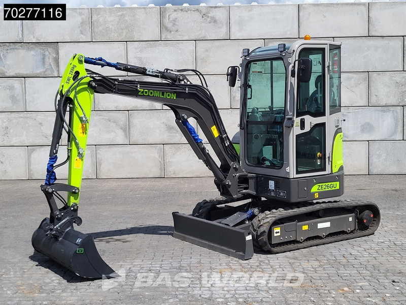 Zoomlion ZE26 GU A/C - CE CERTIFIED - Miniexcavadora: foto 2 Zoomlion ZE26 GU A/C - CE CERTIFIED - Miniexcavadora: foto 2
