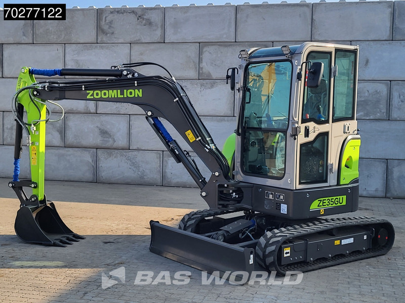 Miniexcavadora nuevo Zoomlion ZE35 GU A/C - CE CERTIFIED: foto 7
