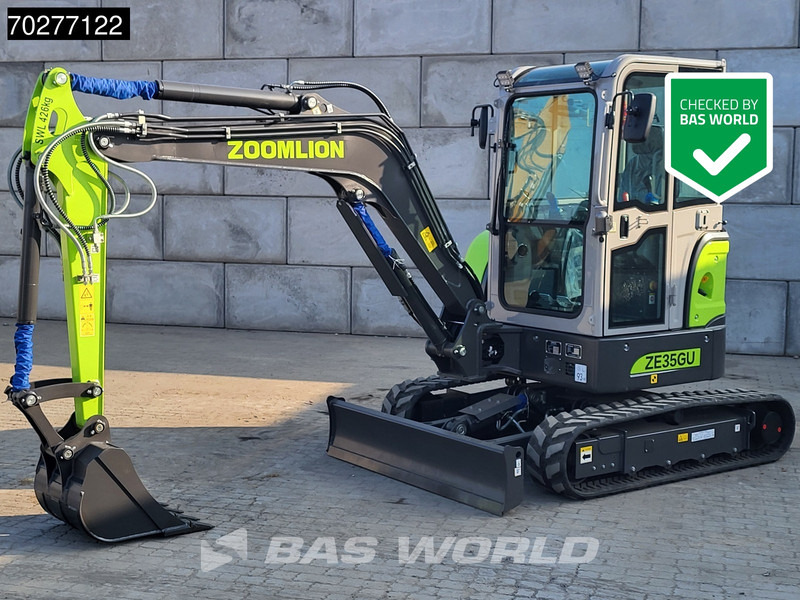 Zoomlion ZE35 GU A/C - CE CERTIFIED - Miniexcavadora: foto 1 Zoomlion ZE35 GU A/C - CE CERTIFIED - Miniexcavadora: foto 1