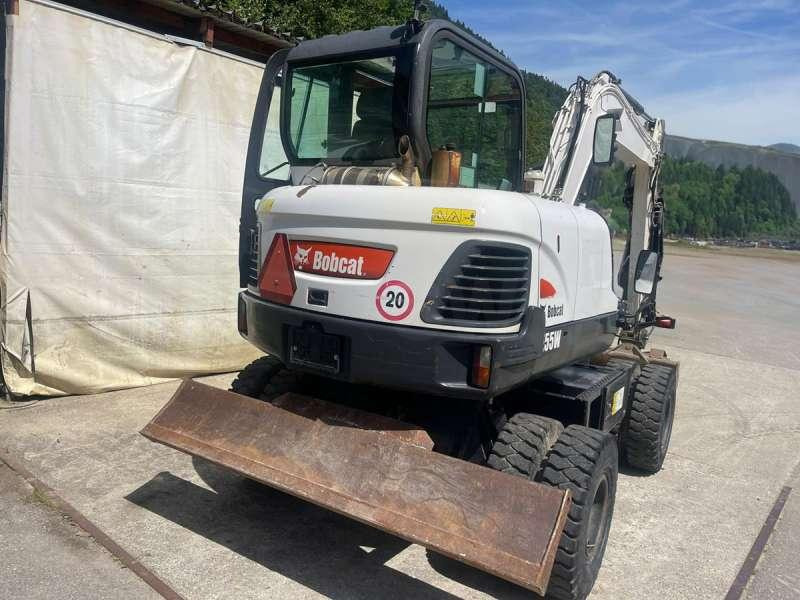 Bobcat E55W - Excavadora de ruedas: foto 2 Bobcat E55W - Excavadora de ruedas: foto 2