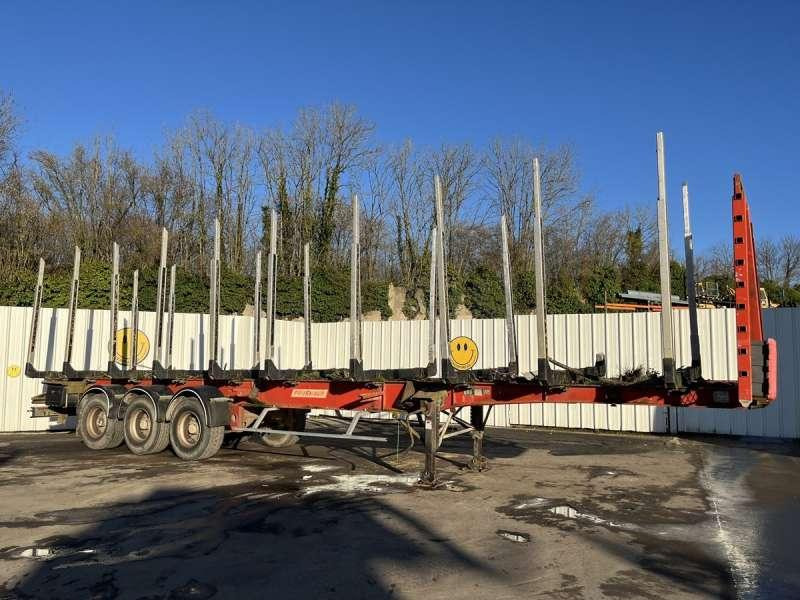 Fruehauf GRUMIERE 3 ESSIEUX - Semirremolque maderero: foto 1 Fruehauf GRUMIERE 3 ESSIEUX - Semirremolque maderero: foto 1