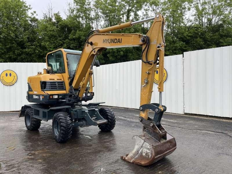 Excavadora de ruedas Hyundai ROBEX 55W-9 / R55W-9: foto 9