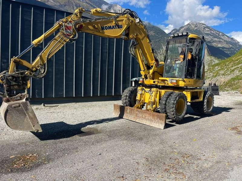Komatsu PW118MR-8 - Excavadora de ruedas: foto 4 Komatsu PW118MR-8 - Excavadora de ruedas: foto 4