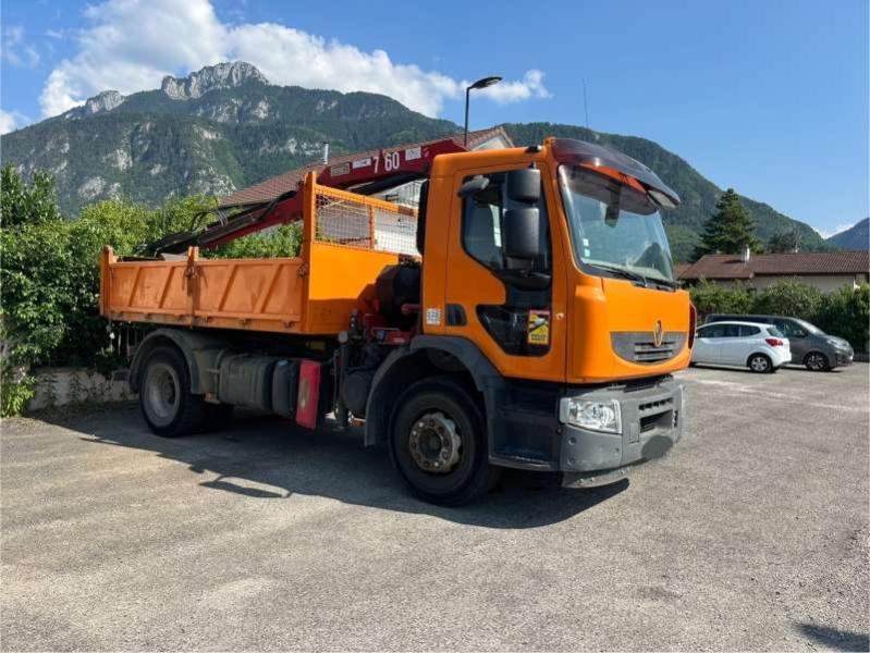 Renault Grue HMF - Camión volquete: foto 1 Renault Grue HMF - Camión volquete: foto 1