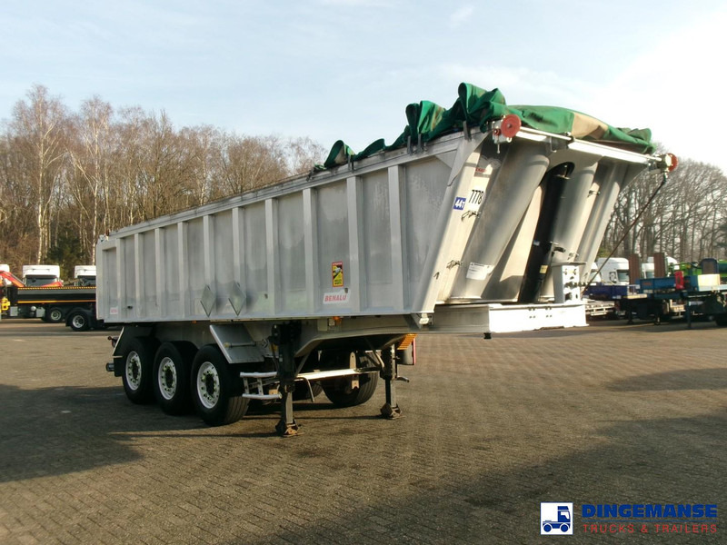 Benalu Tipper trailer alu 22 m3 + tarpaulin - Semirremolque volquete: foto 2 Benalu Tipper trailer alu 22 m3 + tarpaulin - Semirremolque volquete: foto 2