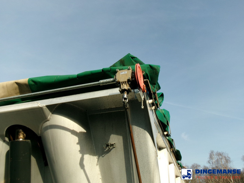 Semirremolque volquete Benalu Tipper trailer alu 22 m3 + tarpaulin: foto 15