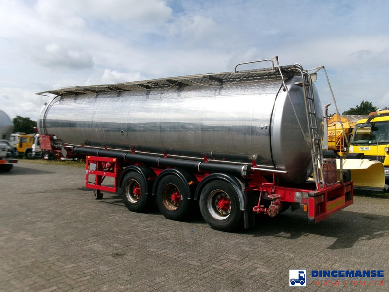 Crane Fruehauf Chemical ACID Rubber tank inox 30 m3 / 1 comp - Semirremolque cisterna: foto 4 Crane Fruehauf Chemical ACID Rubber tank inox 30 m3 / 1 comp - Semirremolque cisterna: foto 4