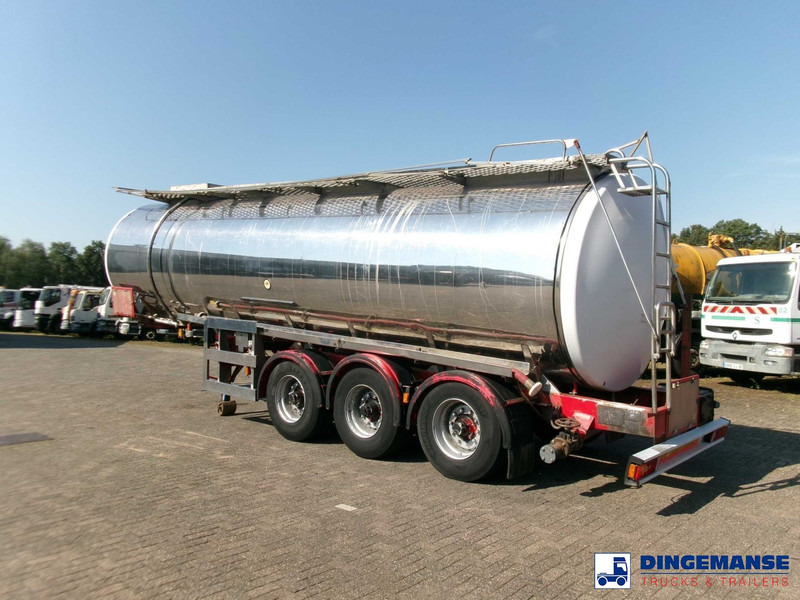 Crane Fruehauf Chemical ACID Rubber tank inox 30 m3 / 1 comp - Semirremolque cisterna: foto 3 Crane Fruehauf Chemical ACID Rubber tank inox 30 m3 / 1 comp - Semirremolque cisterna: foto 3