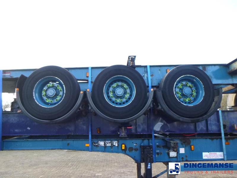 Crane Fruehauf Stack - 3 x container trailer 20-20-30-40 ft - Semirremolque portacontenedore/ Intercambiable: foto 5 Crane Fruehauf Stack - 3 x container trailer 20-20-30-40 ft - Semirremolque portacontenedore/ Intercambiable: foto 5