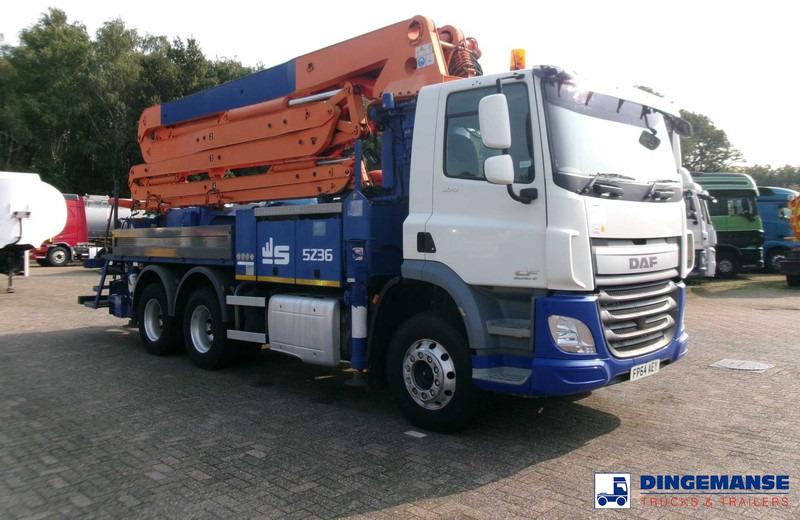 Leasing para DAF CF 370 6X4 RHD Sermac 5Z36 concrete pump 36 m DAF CF 370 6X4 RHD Sermac 5Z36 concrete pump 36 m: foto 6