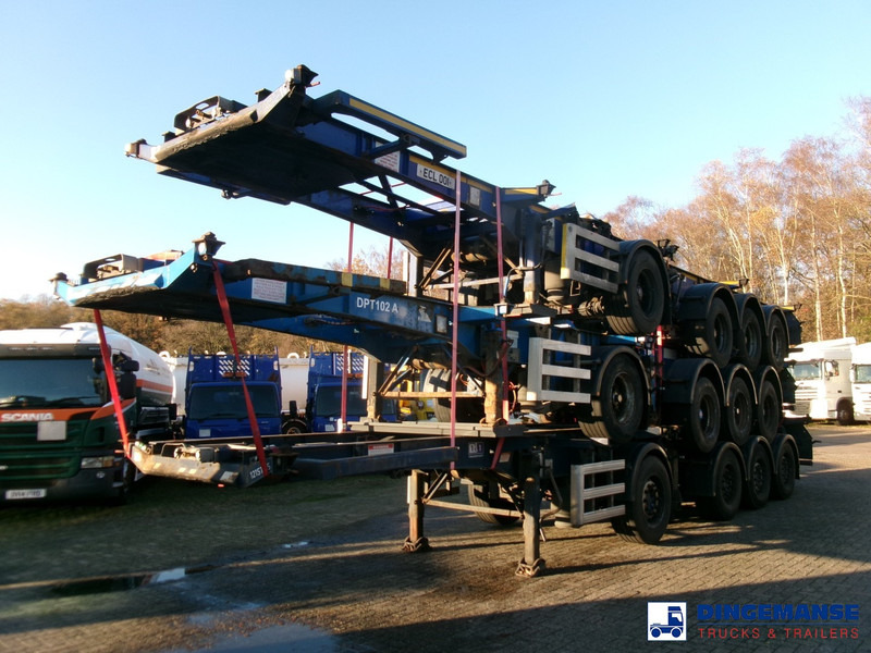 Dennison Stack - 3 x splitter container chassis 20-30-40-45 ft - Semirremolque portacontenedore/ Intercambiable: foto 1 Dennison Stack - 3 x splitter container chassis 20-30-40-45 ft - Semirremolque portacontenedore/ Intercambiable: foto 1