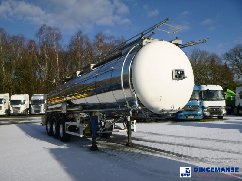 Feldbinder Chemical tank inox L4BH 30 m3 / 1 comp + pump - Semirremolque cisterna: foto 2 Feldbinder Chemical tank inox L4BH 30 m3 / 1 comp + pump - Semirremolque cisterna: foto 2