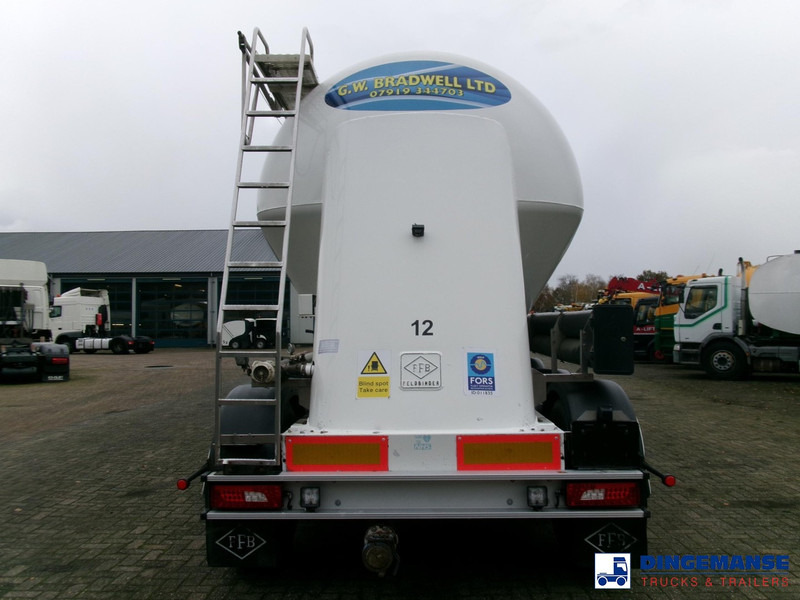 Feldbinder Powder tank alu 40 m3 / 1 comp + compressor - Semirremolque cisterna: foto 5 Feldbinder Powder tank alu 40 m3 / 1 comp + compressor - Semirremolque cisterna: foto 5