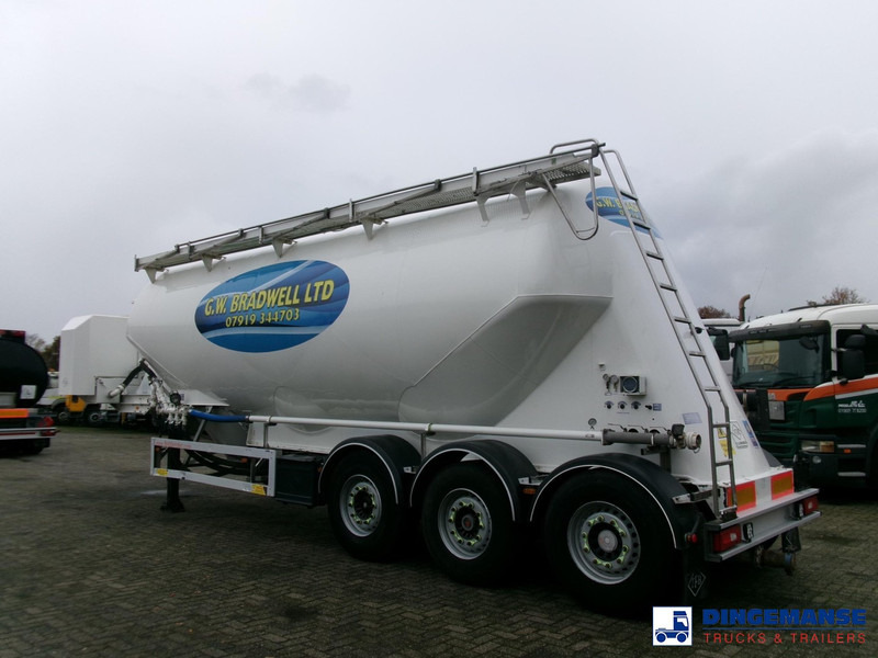 Feldbinder Powder tank alu 40 m3 / 1 comp + compressor - Semirremolque cisterna: foto 3 Feldbinder Powder tank alu 40 m3 / 1 comp + compressor - Semirremolque cisterna: foto 3
