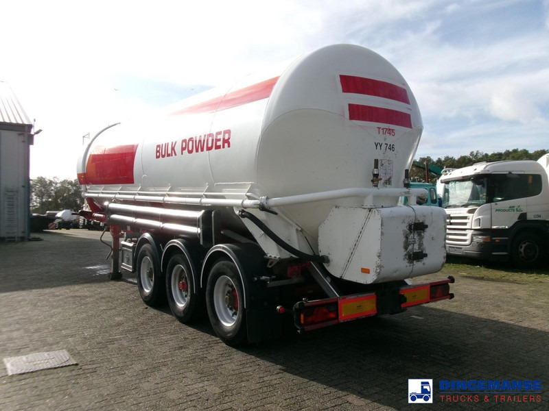 Feldbinder Powder tank alu 41 m3 (tipping) - Semirremolque cisterna: foto 3 Feldbinder Powder tank alu 41 m3 (tipping) - Semirremolque cisterna: foto 3