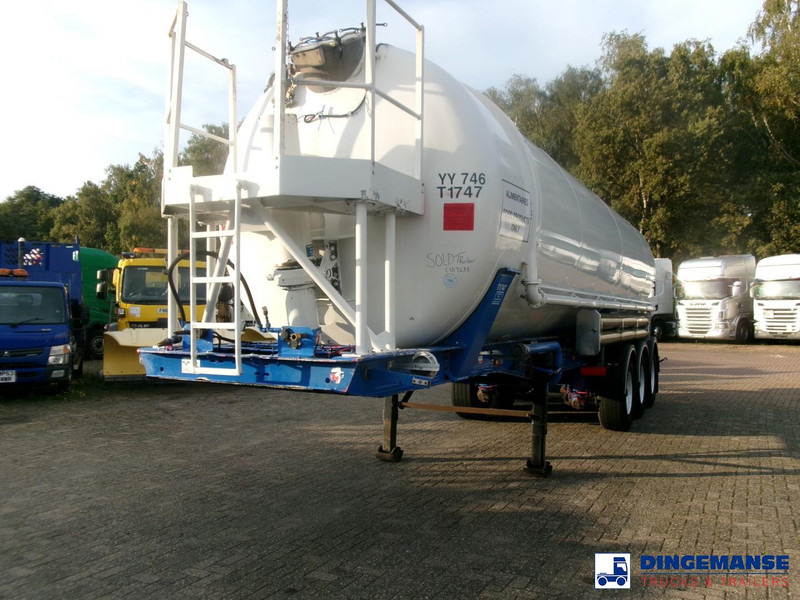 Feldbinder Powder tank alu 41 m3 (tipping) - Semirremolque cisterna: foto 1 Feldbinder Powder tank alu 41 m3 (tipping) - Semirremolque cisterna: foto 1
