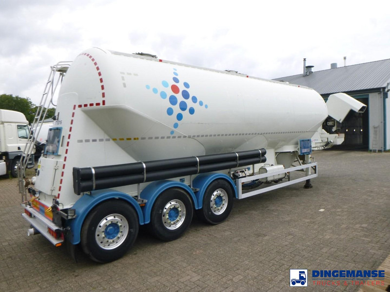 Feldbinder Powder tank alu 50 m3 + compressor - Semirremolque cisterna: foto 4 Feldbinder Powder tank alu 50 m3 + compressor - Semirremolque cisterna: foto 4