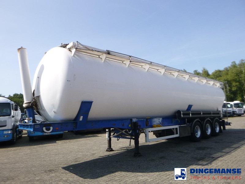 Feldbinder Powder tank alu 63 m3 / 1 comp (tipping) - Semirremolque cisterna: foto 1 Feldbinder Powder tank alu 63 m3 / 1 comp (tipping) - Semirremolque cisterna: foto 1