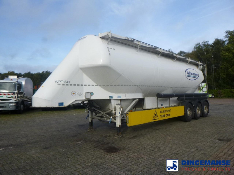 Feldbinder Powder tank alu alu 49 m3 / 1 comp - Semirremolque cisterna: foto 1 Feldbinder Powder tank alu alu 49 m3 / 1 comp - Semirremolque cisterna: foto 1