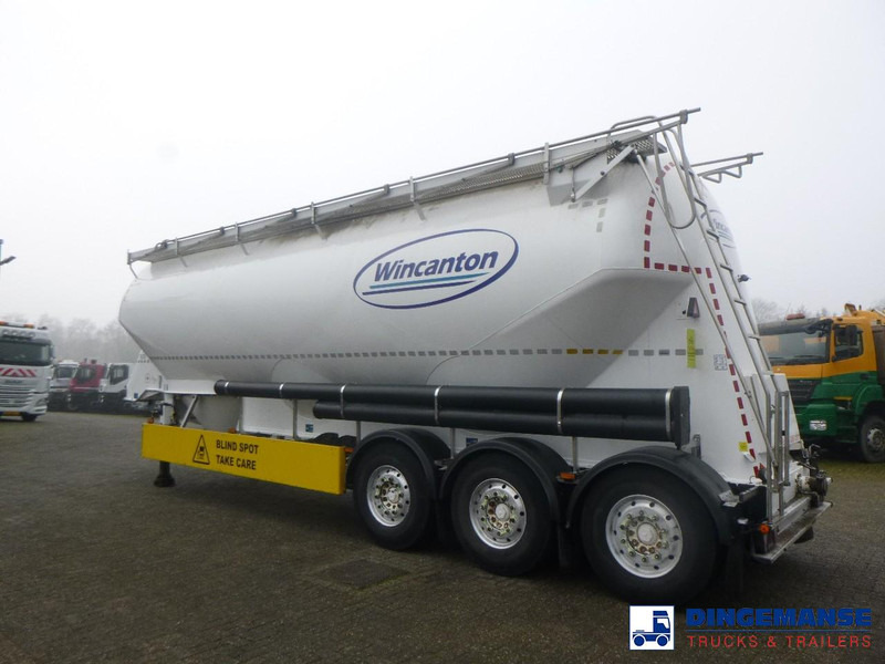 Feldbinder Powder tank alu alu 49 m3 / 1 comp - Semirremolque cisterna: foto 4 Feldbinder Powder tank alu alu 49 m3 / 1 comp - Semirremolque cisterna: foto 4