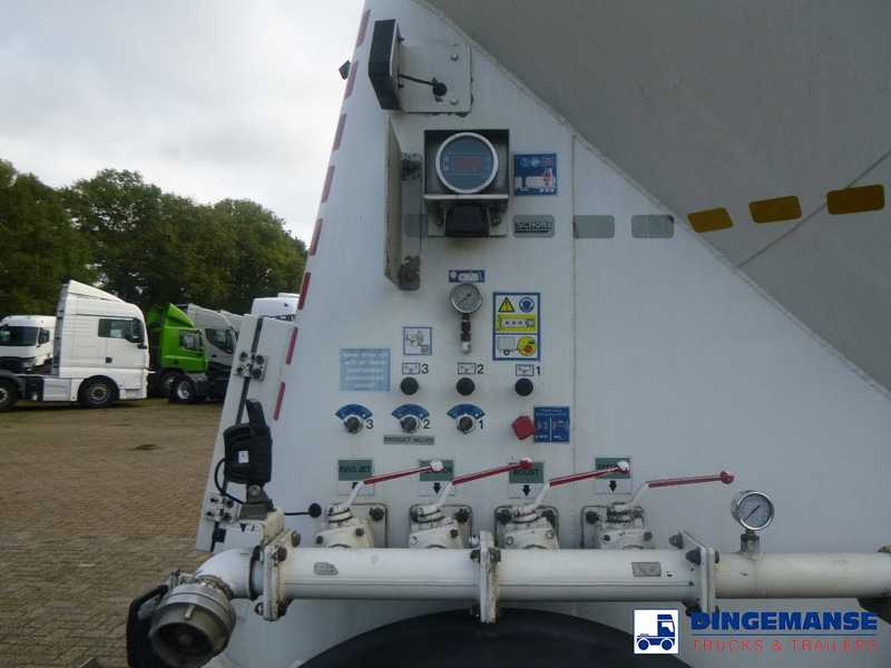 Leasing para Feldbinder Powder tank alu alu 49 m3 / 1 comp Feldbinder Powder tank alu alu 49 m3 / 1 comp: foto 12