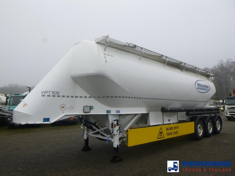 Feldbinder Powder tank alu alu 49 m3 / 1 comp - Semirremolque cisterna: foto 1 Feldbinder Powder tank alu alu 49 m3 / 1 comp - Semirremolque cisterna: foto 1