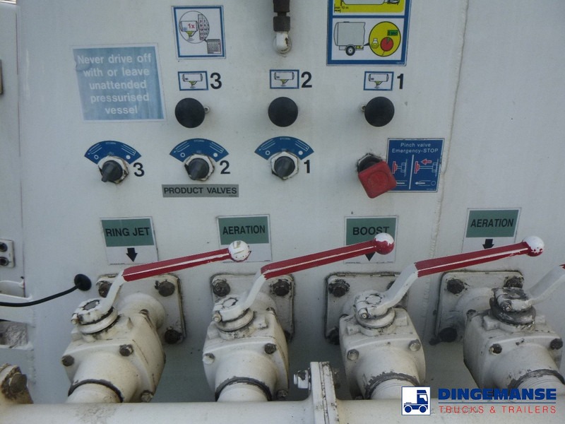 Leasing para Feldbinder Powder tank alu alu 49 m3 / 1 comp Feldbinder Powder tank alu alu 49 m3 / 1 comp: foto 13