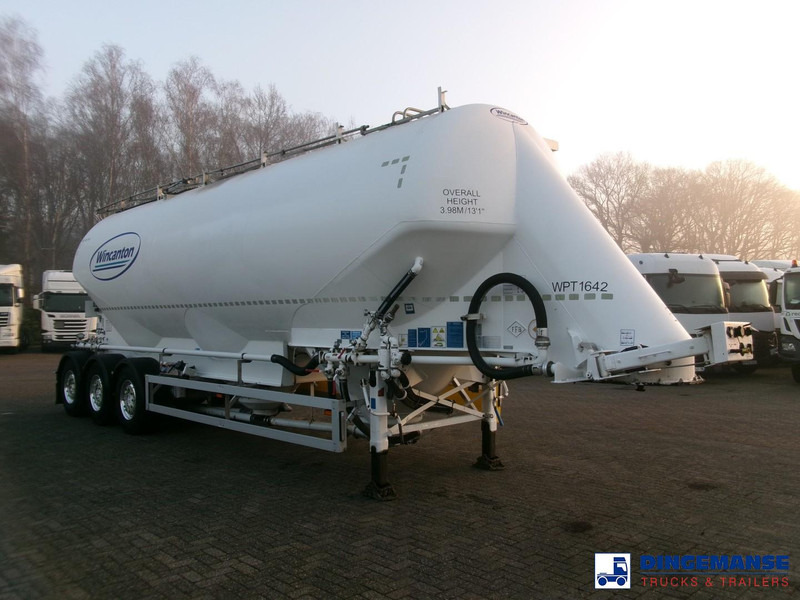 Feldbinder Powder tank alu alu 49 m3 / 1 comp - Semirremolque cisterna: foto 2 Feldbinder Powder tank alu alu 49 m3 / 1 comp - Semirremolque cisterna: foto 2