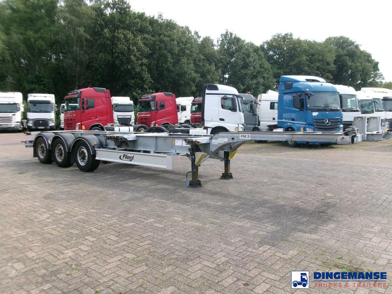 Fliegl 3-axle container trailer 45 ft - Semirremolque portacontenedore/ Intercambiable: foto 2 Fliegl 3-axle container trailer 45 ft - Semirremolque portacontenedore/ Intercambiable: foto 2