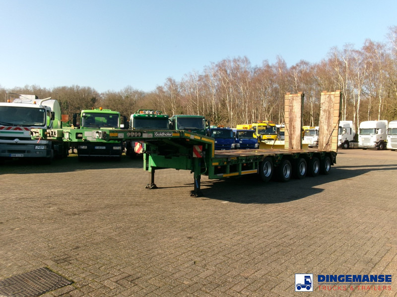 Goldhofer 5-axle semi-lowbed trailer 80 t ext. - Semirremolque góndola rebajadas: foto 1 Goldhofer 5-axle semi-lowbed trailer 80 t ext. - Semirremolque góndola rebajadas: foto 1