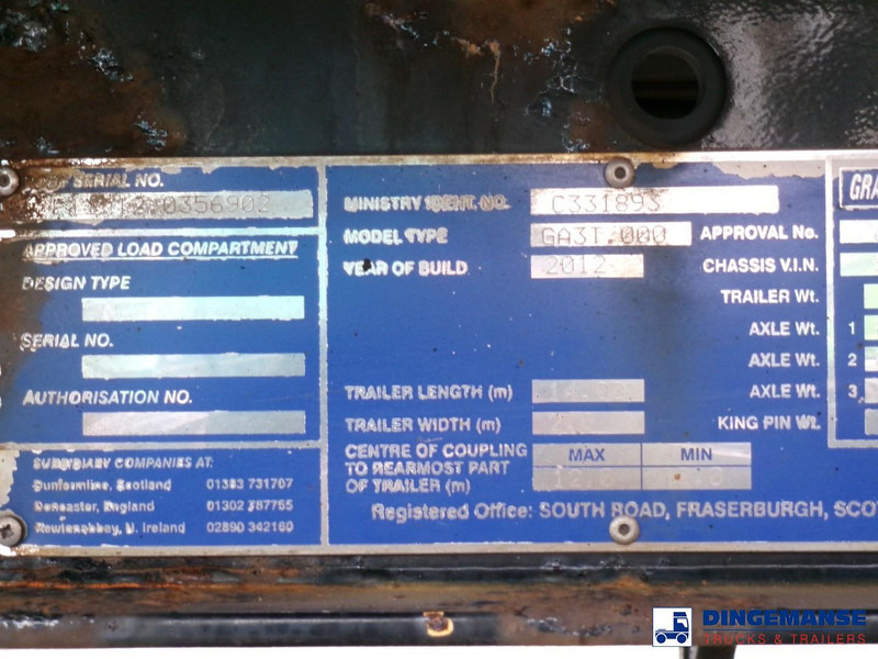 Semirremolque frigorífico Gray Adams Frigo trailer + Carrier Vector 1850 MT: foto 20