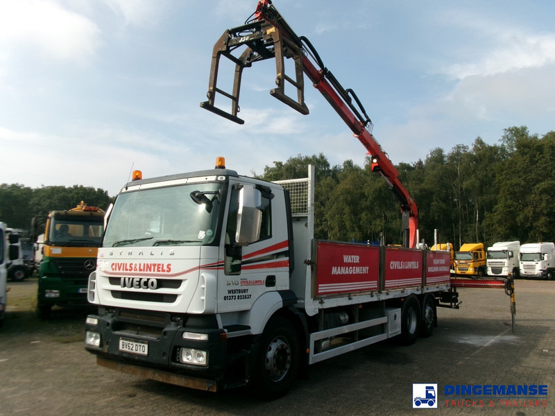 Iveco AD260S31Y/FS-D 6x2 RHD + Hiab XS 144 B-2 HIDUO - Camión grúa: foto 1 Iveco AD260S31Y/FS-D 6x2 RHD + Hiab XS 144 B-2 HIDUO - Camión grúa: foto 1
