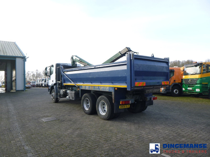 Camión grúa Iveco AD260T33 6X4 RHD tipper + HMF crane: foto 7