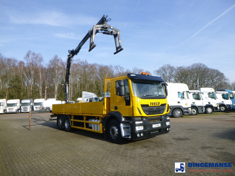 Iveco Stralis 310 6x2 Euro 6 RHD + Atlas 105.2 crane - Camión grúa: foto 2 Iveco Stralis 310 6x2 Euro 6 RHD + Atlas 105.2 crane - Camión grúa: foto 2