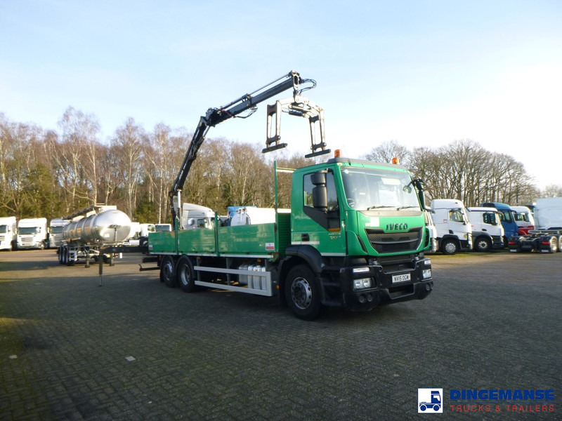 Iveco Stralis 310 6x2 Euro 6 RHD + Atlas 129.3 crane - Camión grúa: foto 2 Iveco Stralis 310 6x2 Euro 6 RHD + Atlas 129.3 crane - Camión grúa: foto 2