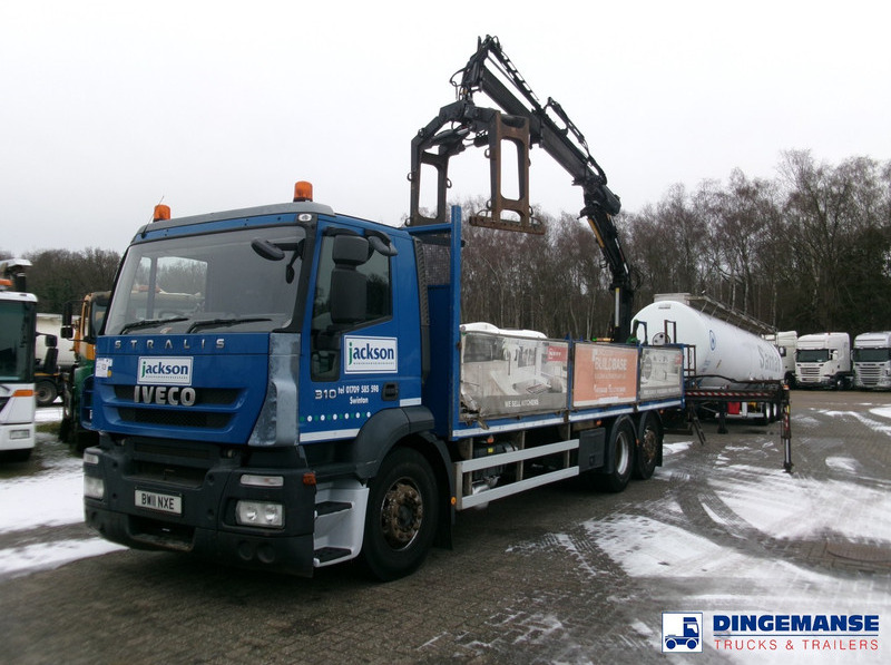 Iveco Stralis 310 EEV 6x2 RHD + Atlas 120.2E - Camión grúa: foto 1 Iveco Stralis 310 EEV 6x2 RHD + Atlas 120.2E - Camión grúa: foto 1